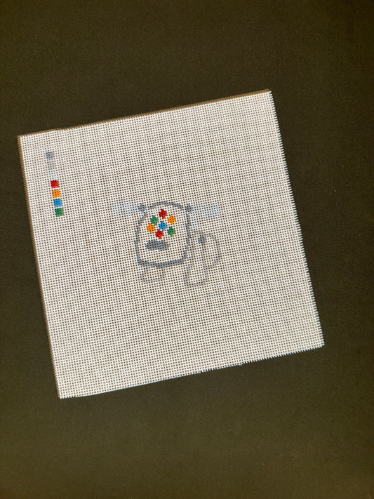 iDog Needlepoint Canvas - Imperfect