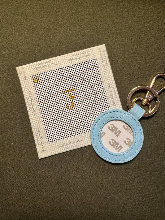 Alpha Xi Delta TFJ Key Fob Needlepoint Canvas