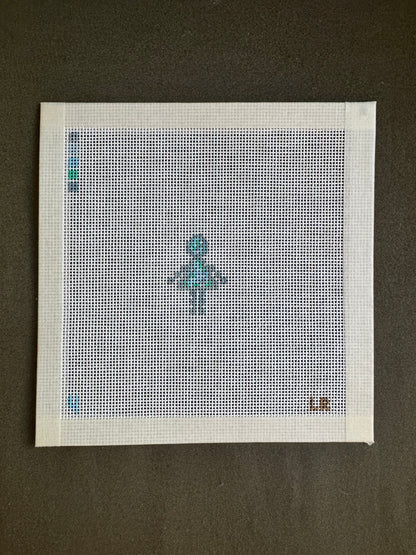 Little Birthstone Person - Hand-Painted Needlepoint Canvas