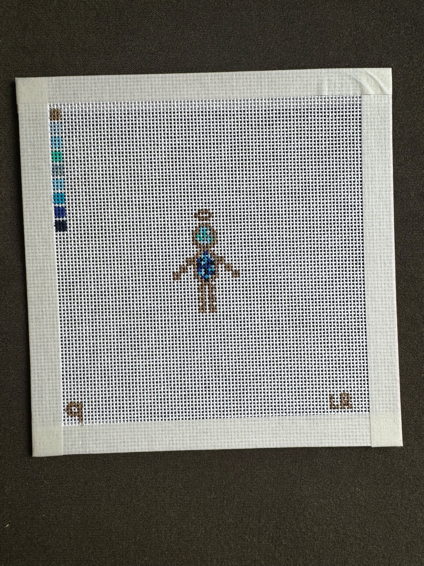 Angel Little Birthstone Person - Hand-Painted Needlepoint Canvas