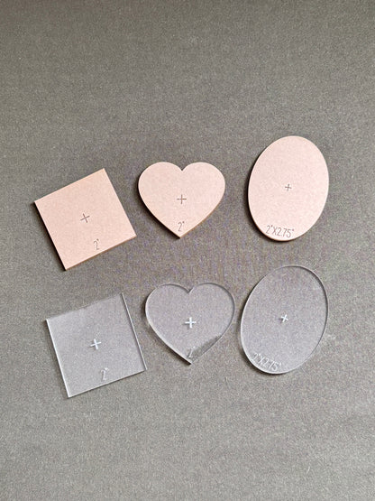 Mini Acrylic Stencils