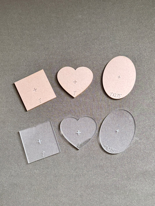 Mini Acrylic Stencils