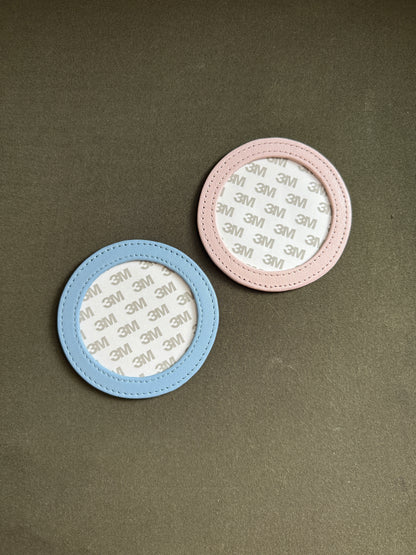 Self Finishing Leather Magnet