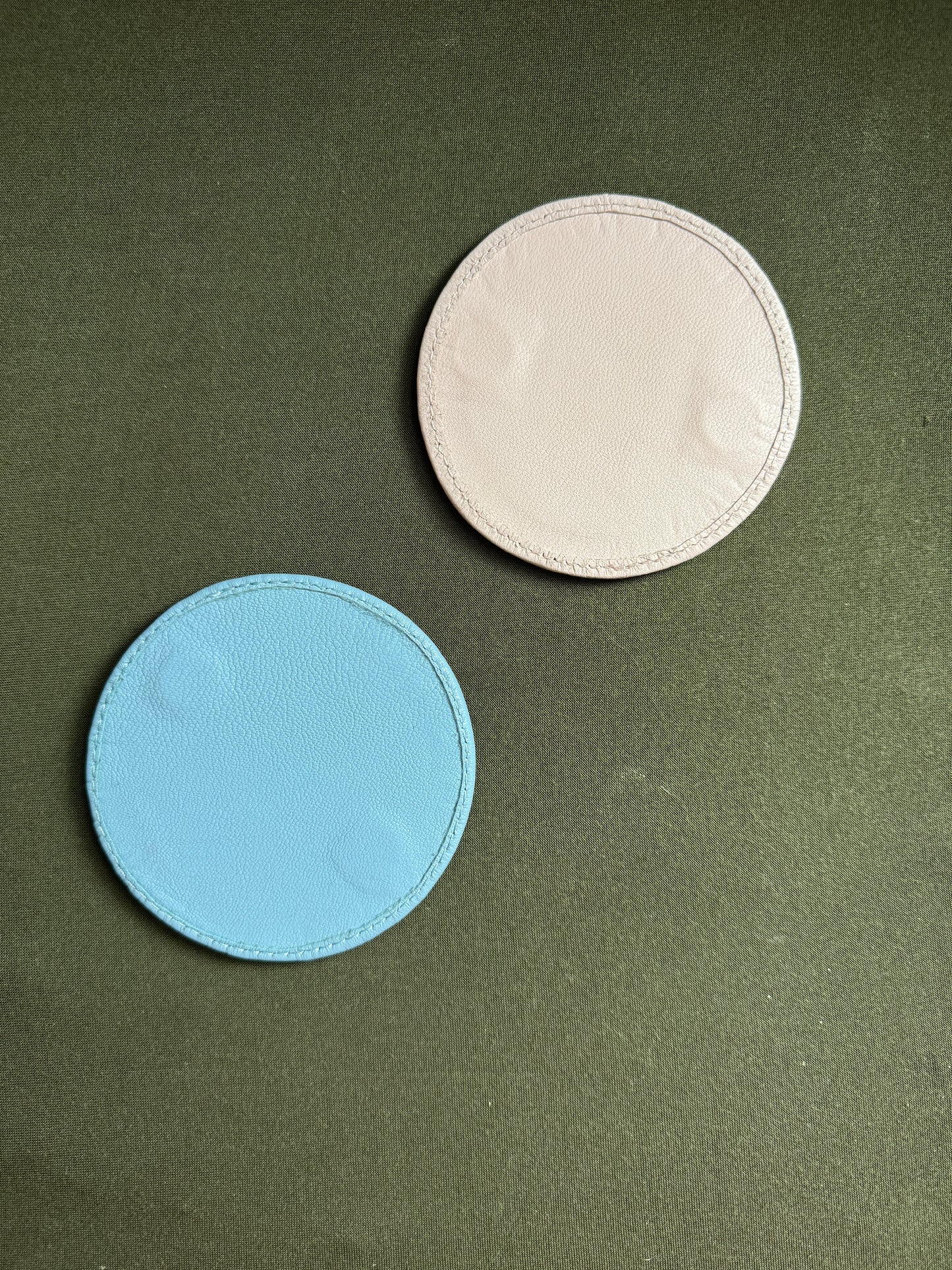 Self Finishing Leather Magnet